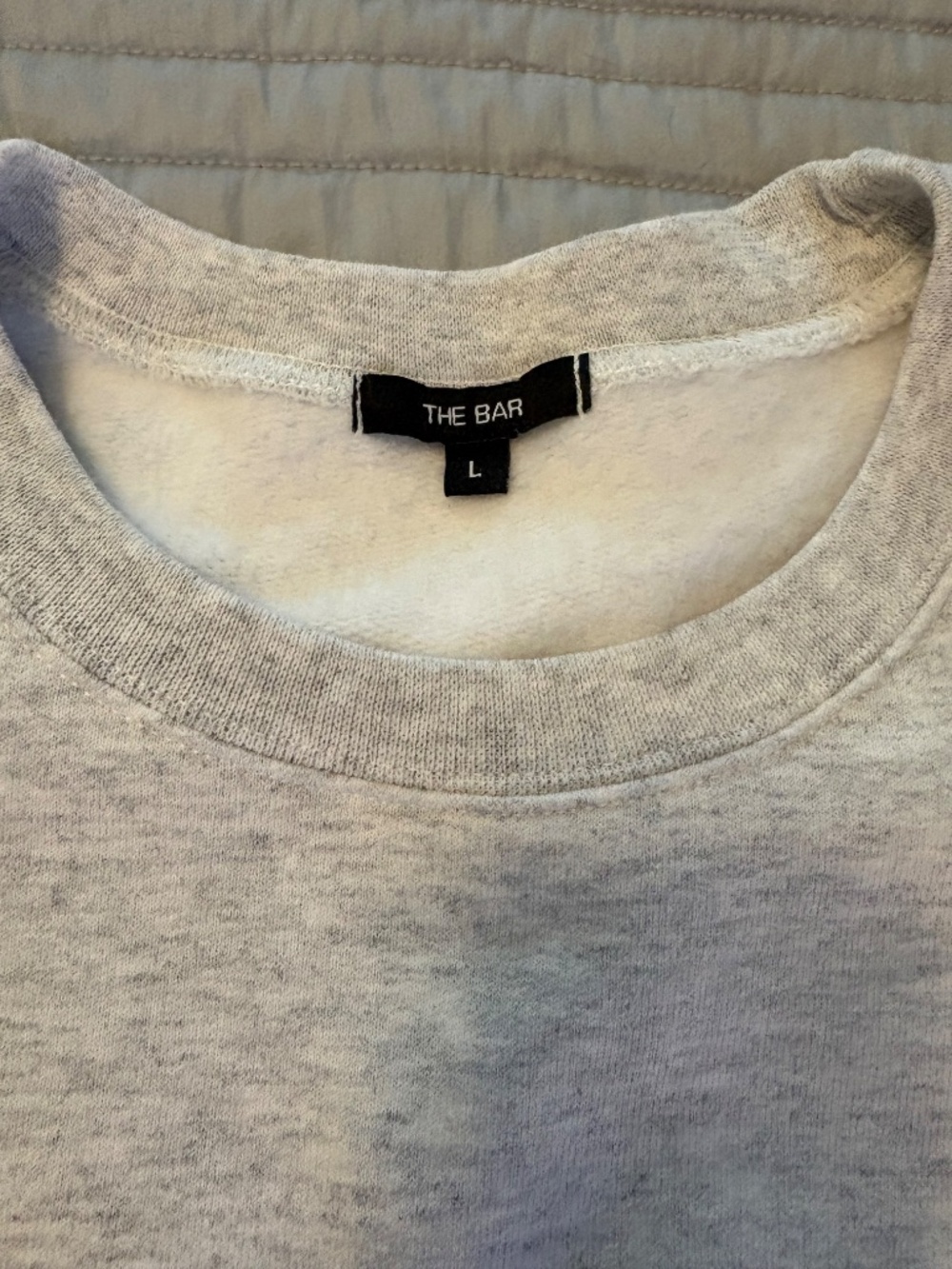 THE BAR VARSITY SWEATSHIRT Size L - Picture 3 of 3